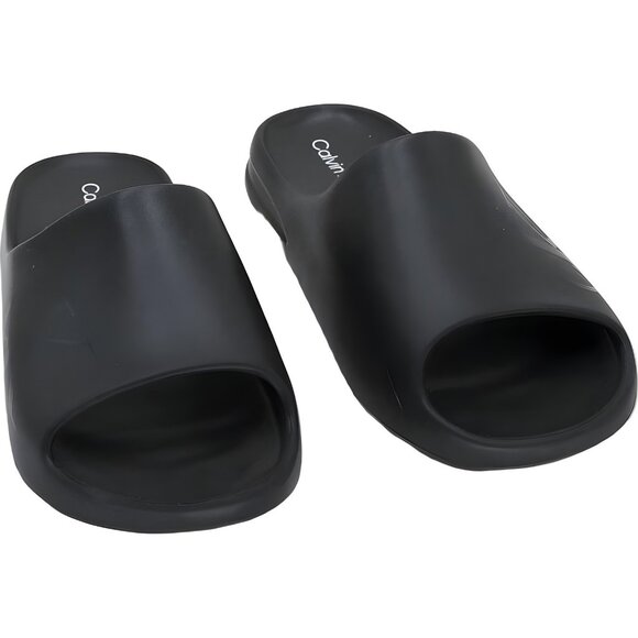 Calvin Klein Olin Slide Sandals Men’s Black Comfort Pool Slides US 11M EU 44 - Picture 1 of 6